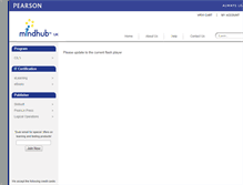 Tablet Screenshot of mindhub.co.uk